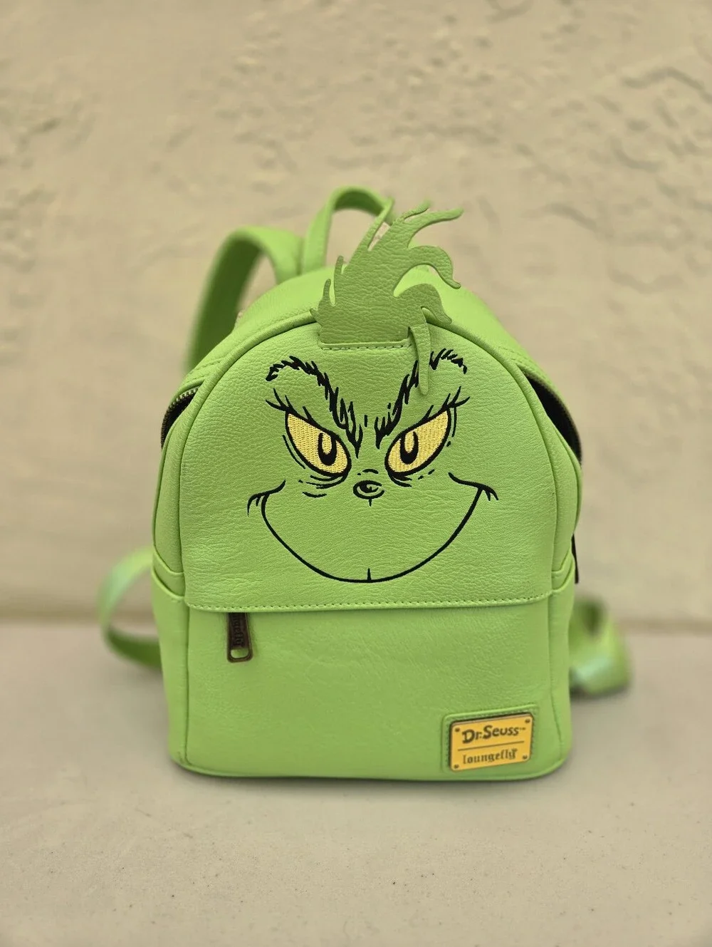 Grinch Mini Backpack - Lime Green